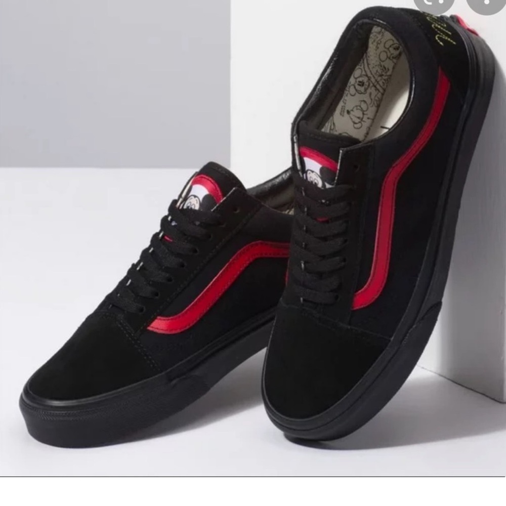 Vans x‎ Old Skool Mickey Mouse Club W 10.5/M9 NWOT